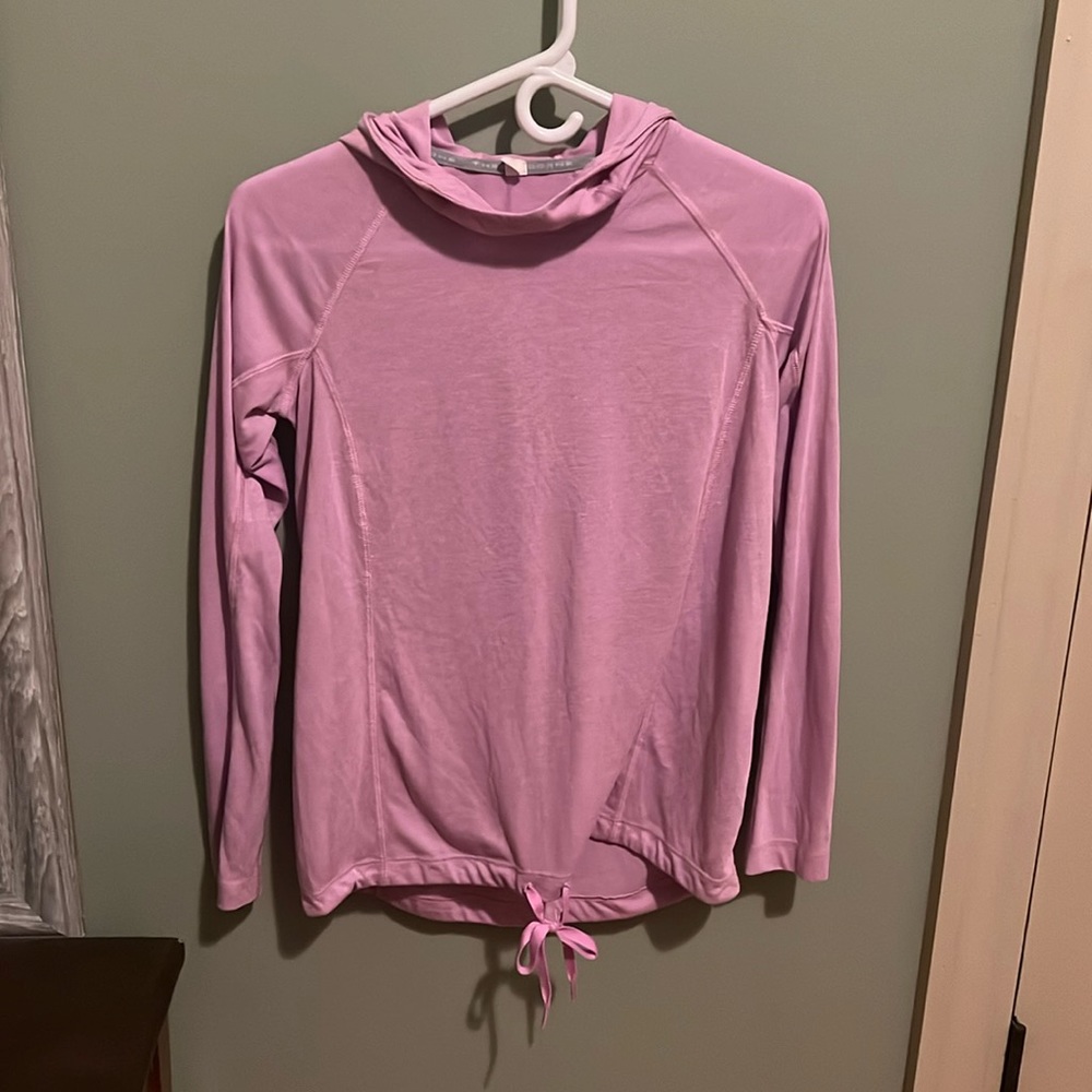 Brand: under armor (heat gear) size: extra small, color: light purple/pink